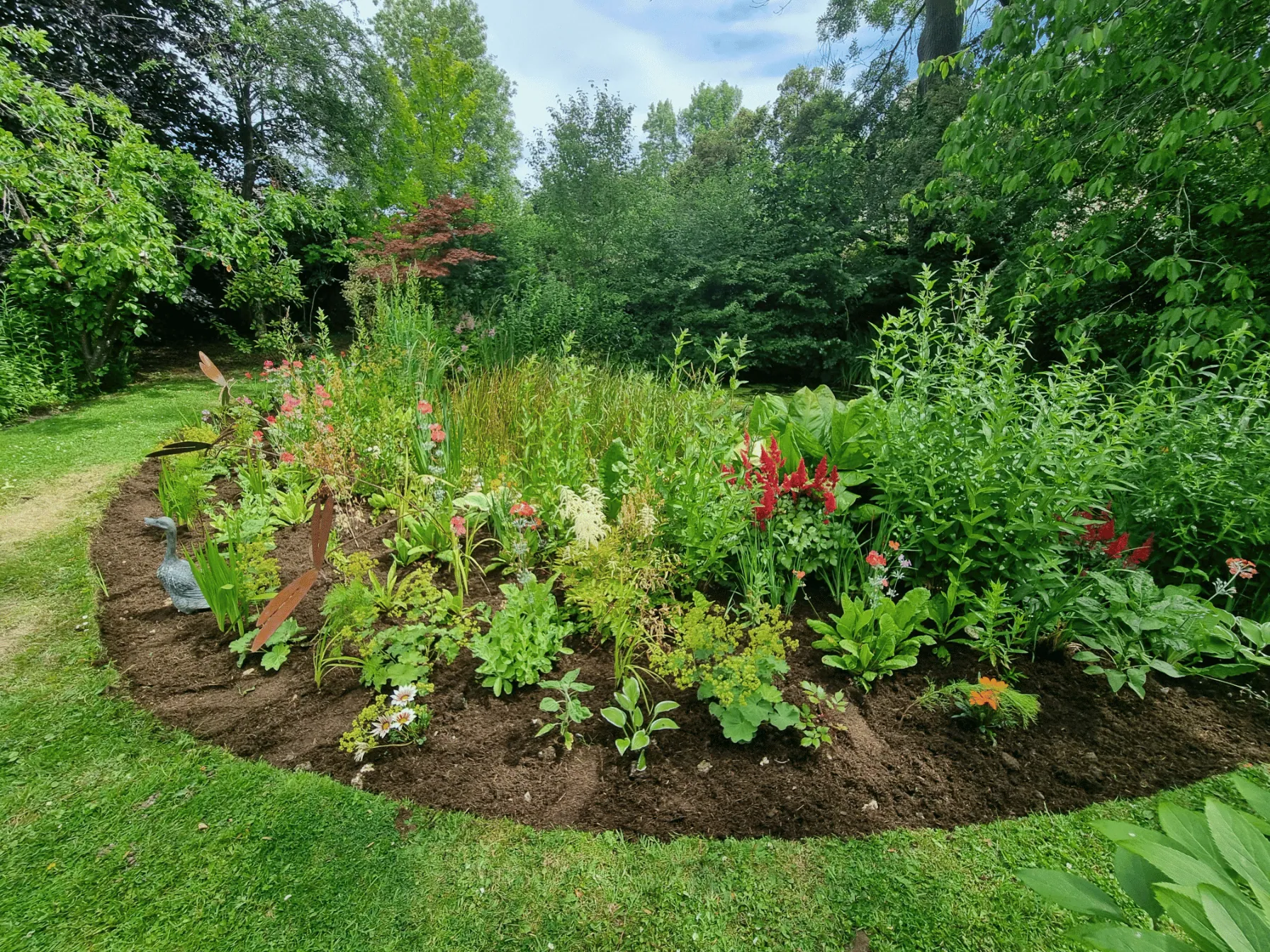 Garden maintenance can include