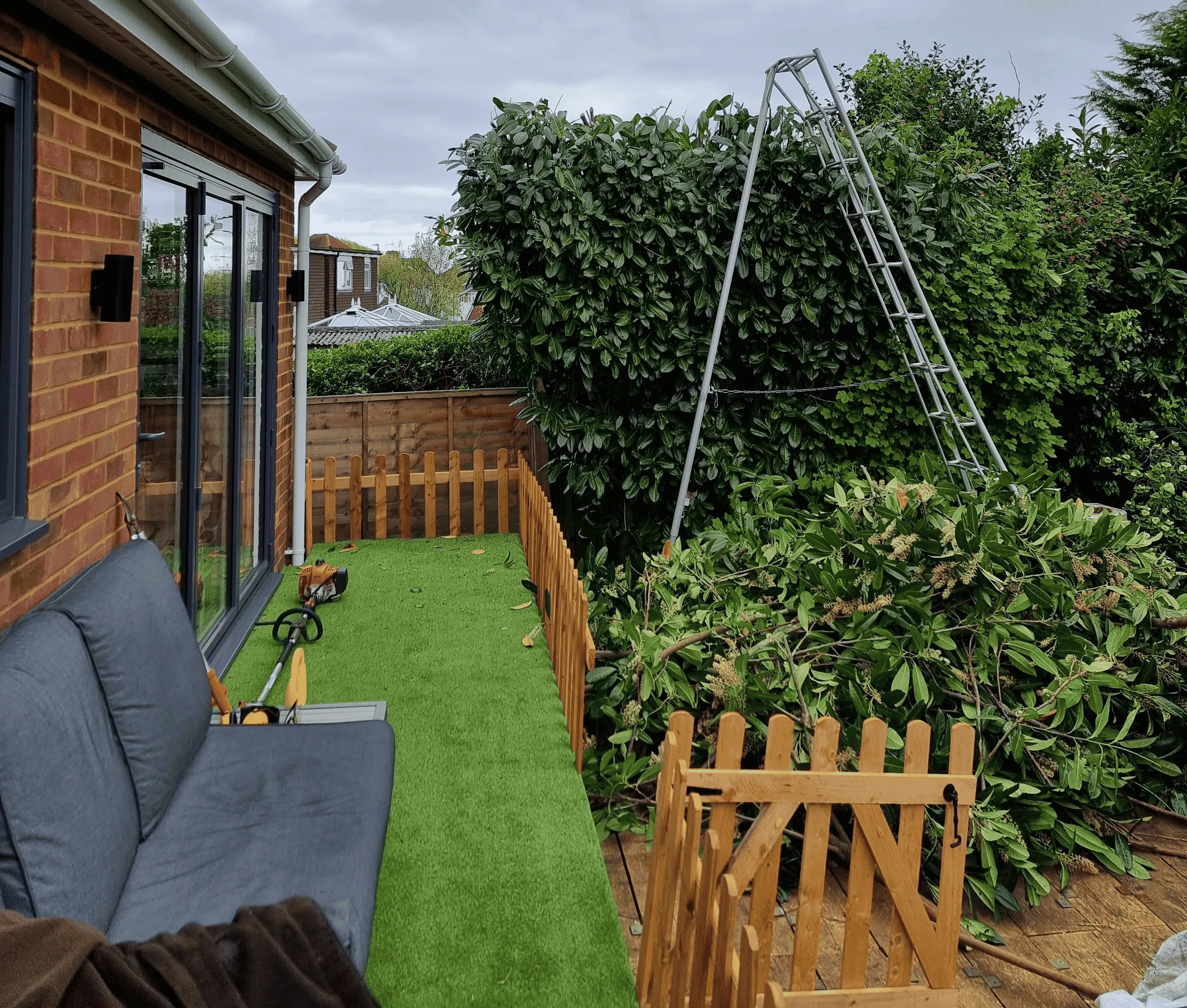 Large Hedge Reduction & Reshaping